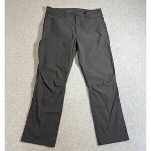 Eddie Bauer Tech Performance Pants Mens 36x30 (35x29.5) Gray Stretch Hiking